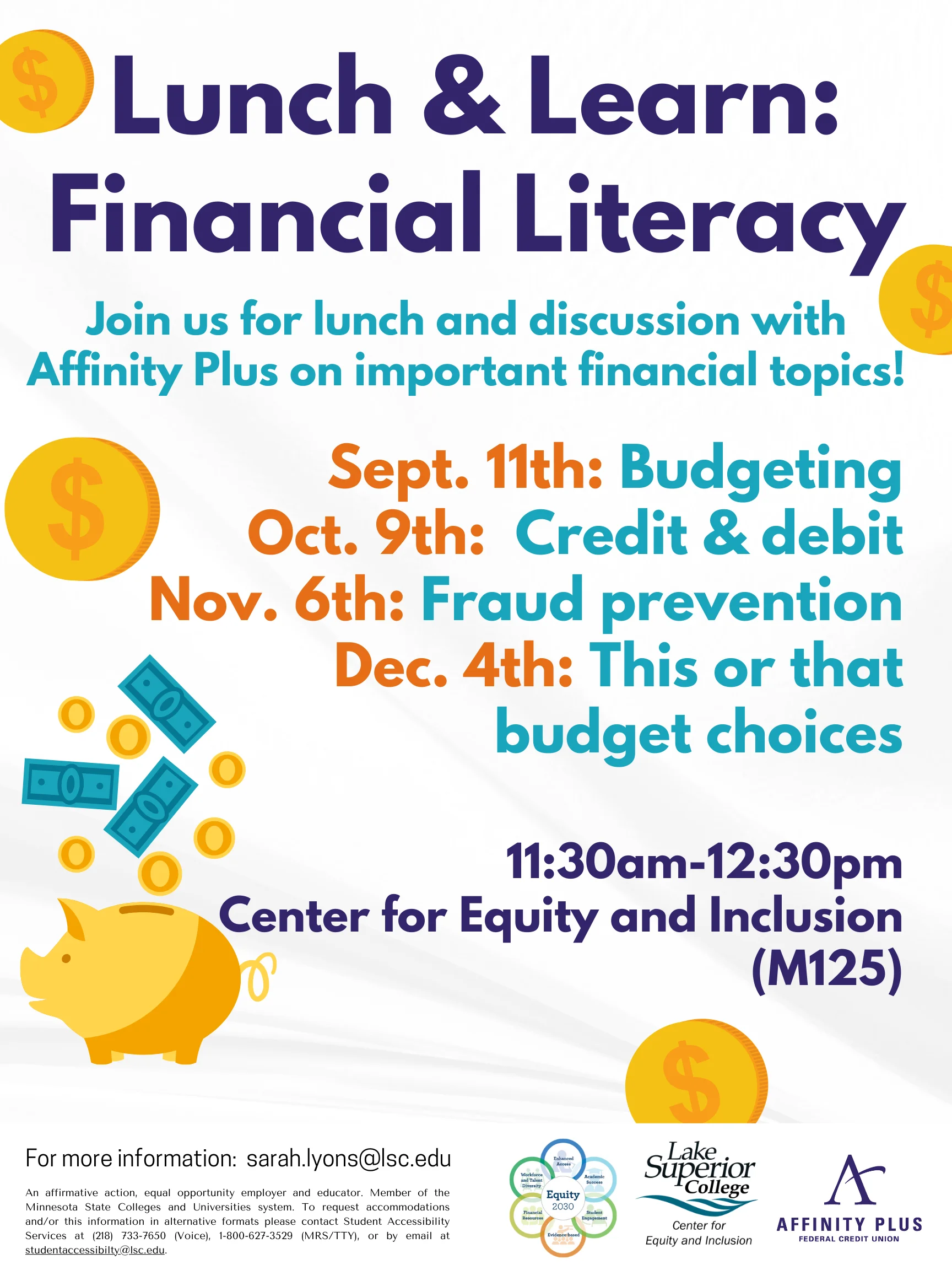 Lunch and Learn: Financial Literacy