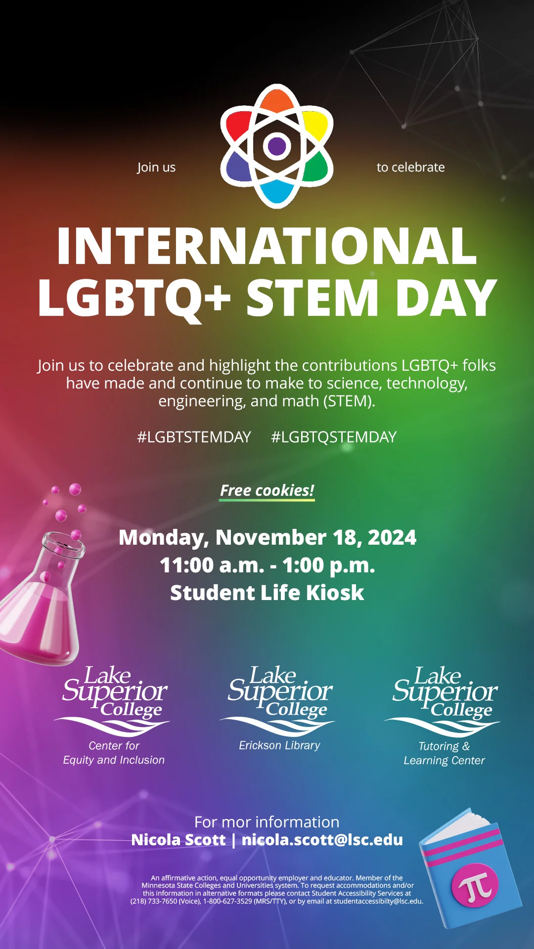 LGBTQ+ in STEM Day Celebration